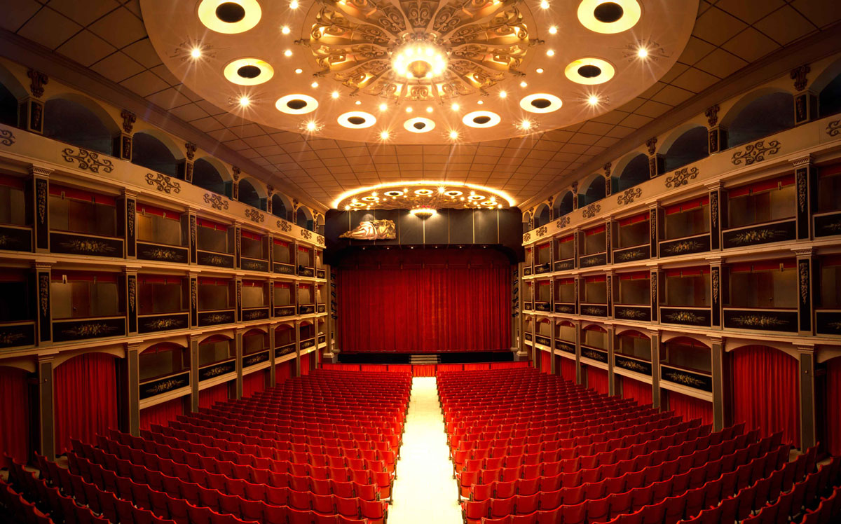 inside the aurora theatre synonymous with grand productions such as opera in gozo